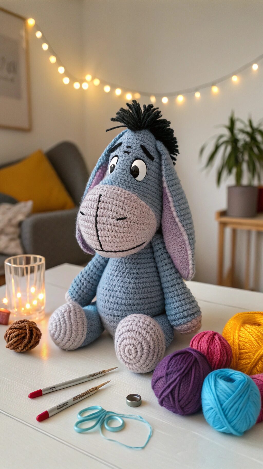 Eeyore Crochet Toy