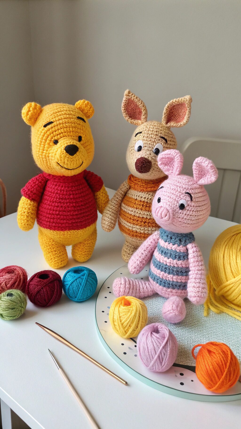 Crochet Hundred Acre Wood Characters