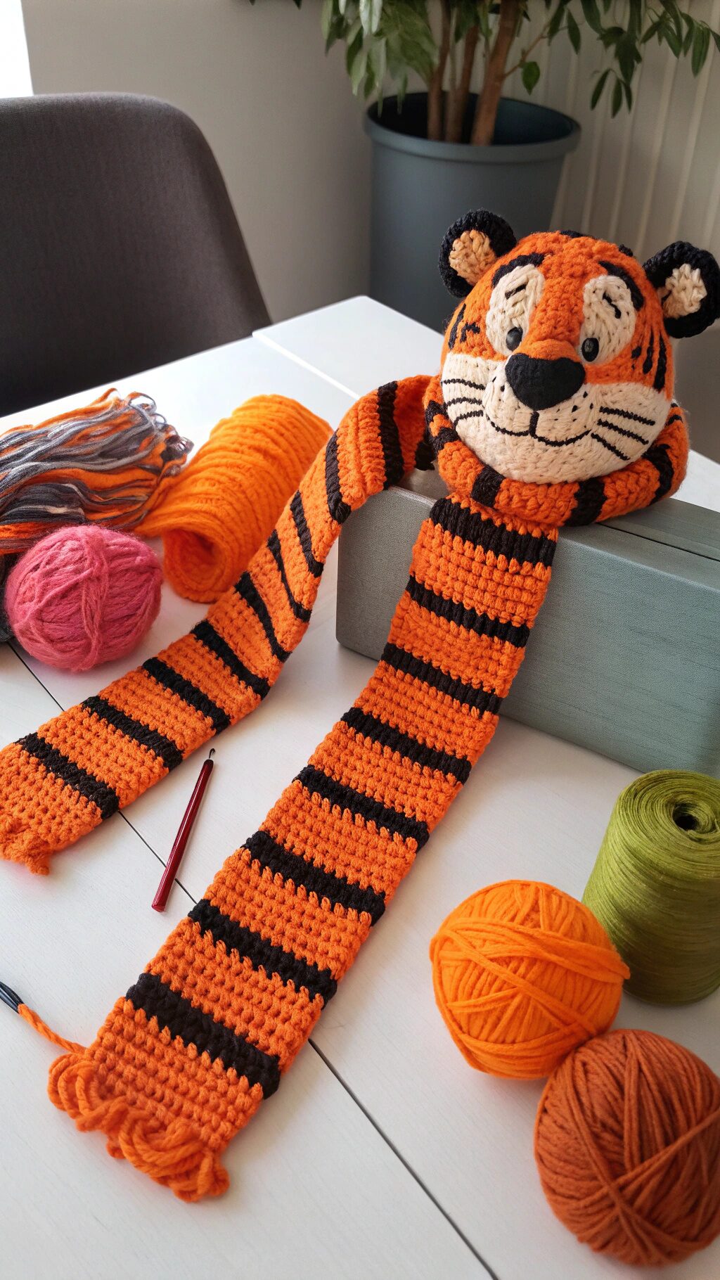 Tigger Scarf Design