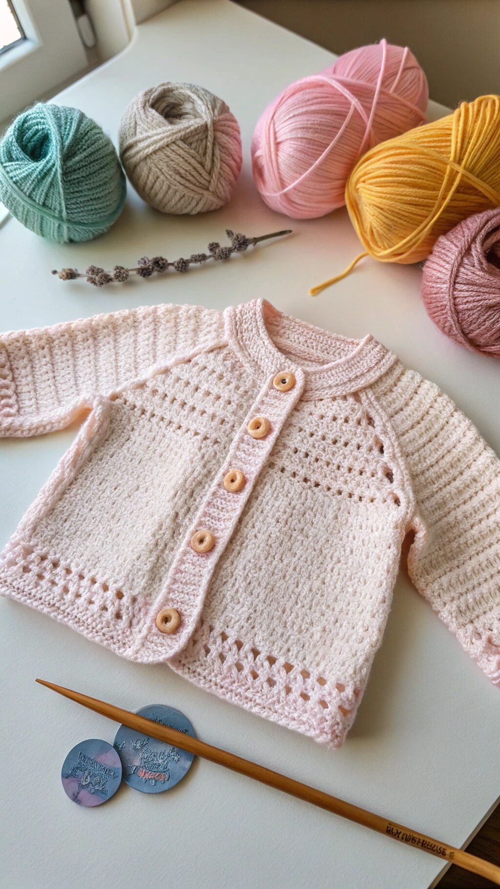 Button-Up Baby Jacket