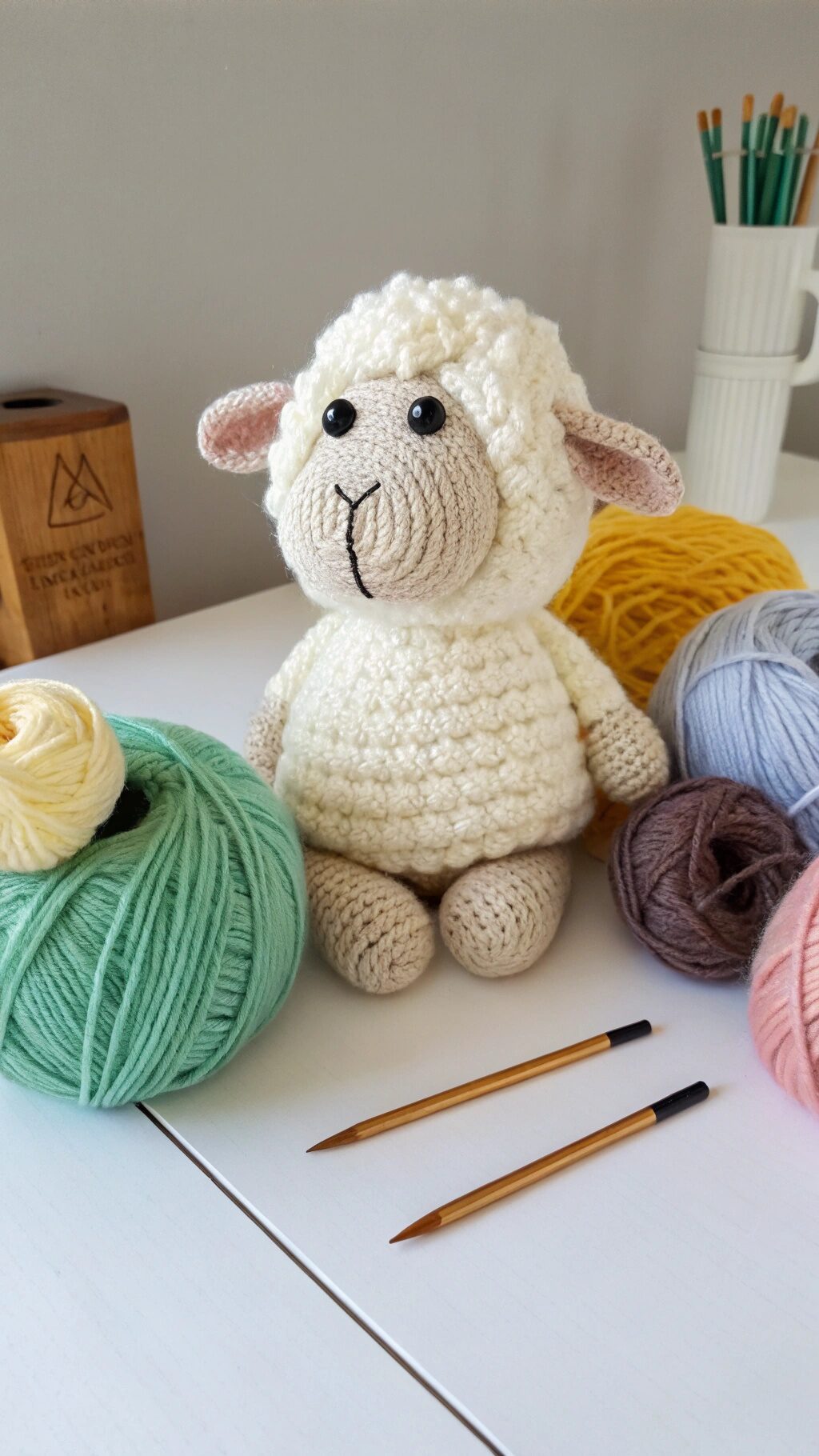 Easy Crochet Sheep for Beginners
