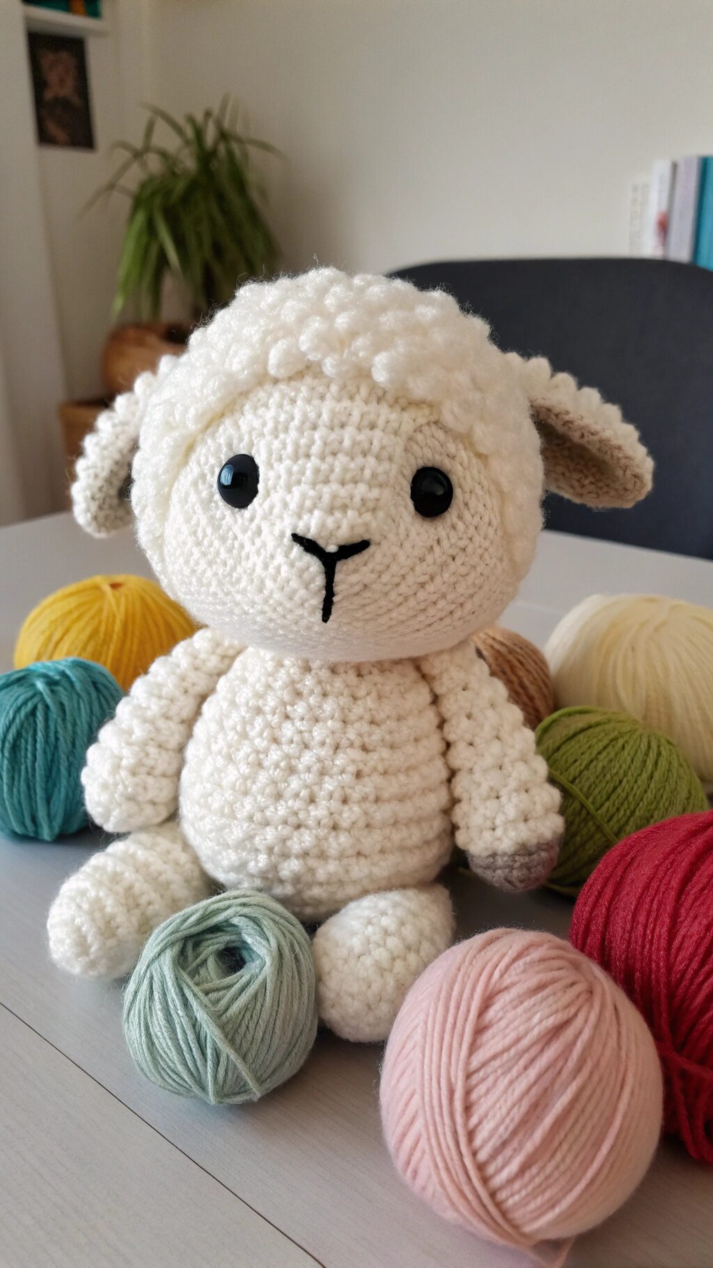 Fluffy Sheep Plush Toy