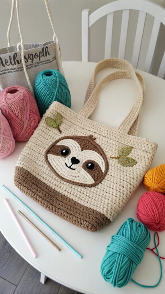 Sloth Tote Bag