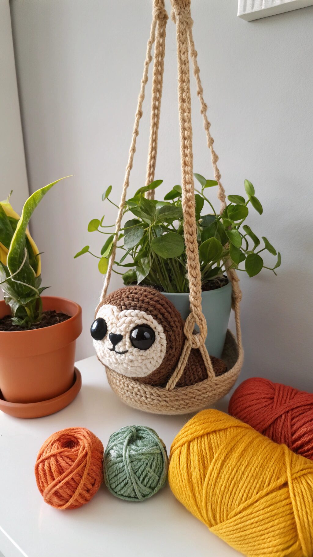 Sloth Plant Hanger
