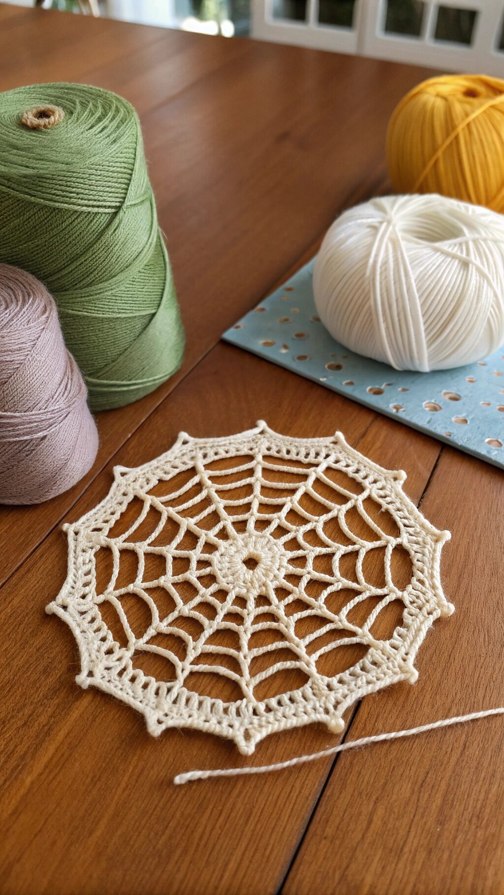 Spider Web Coasters