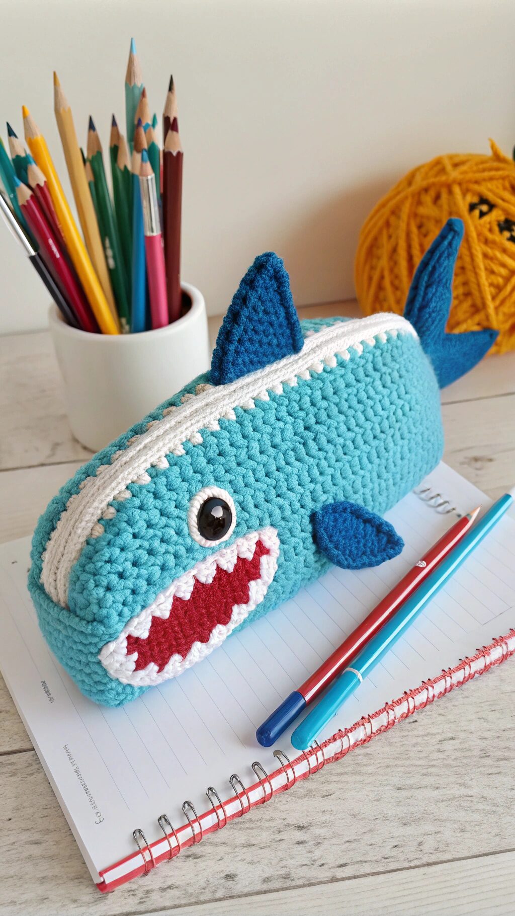 Shark Pencil Case