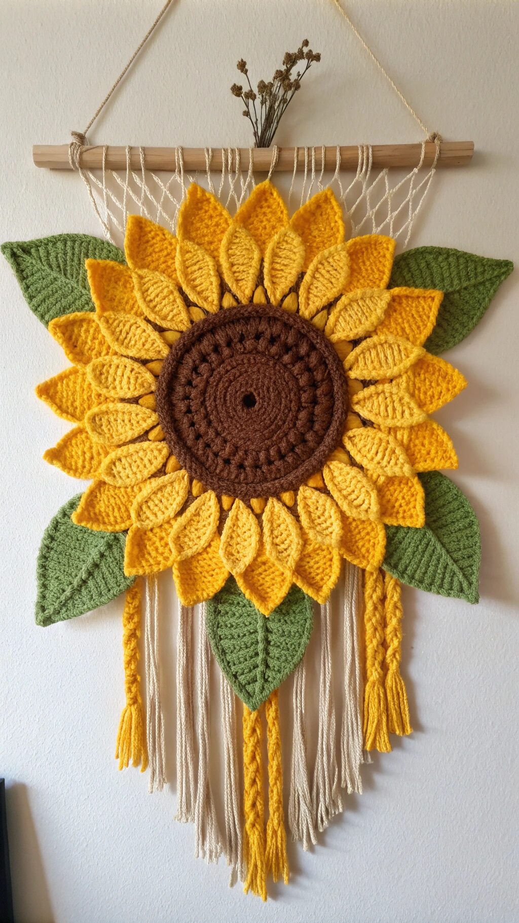 Sunflower Wall Hanging