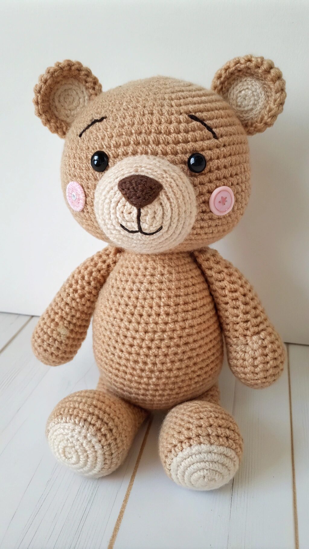 Baby-Friendly Crochet Bear