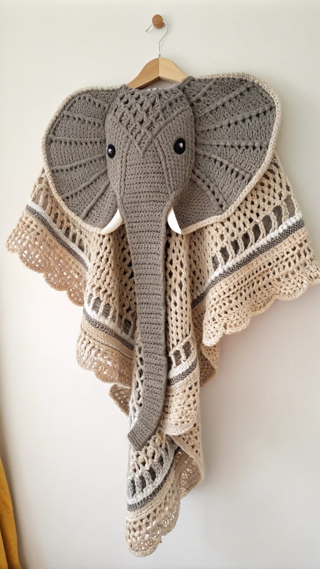 Elephant Shawl Pattern