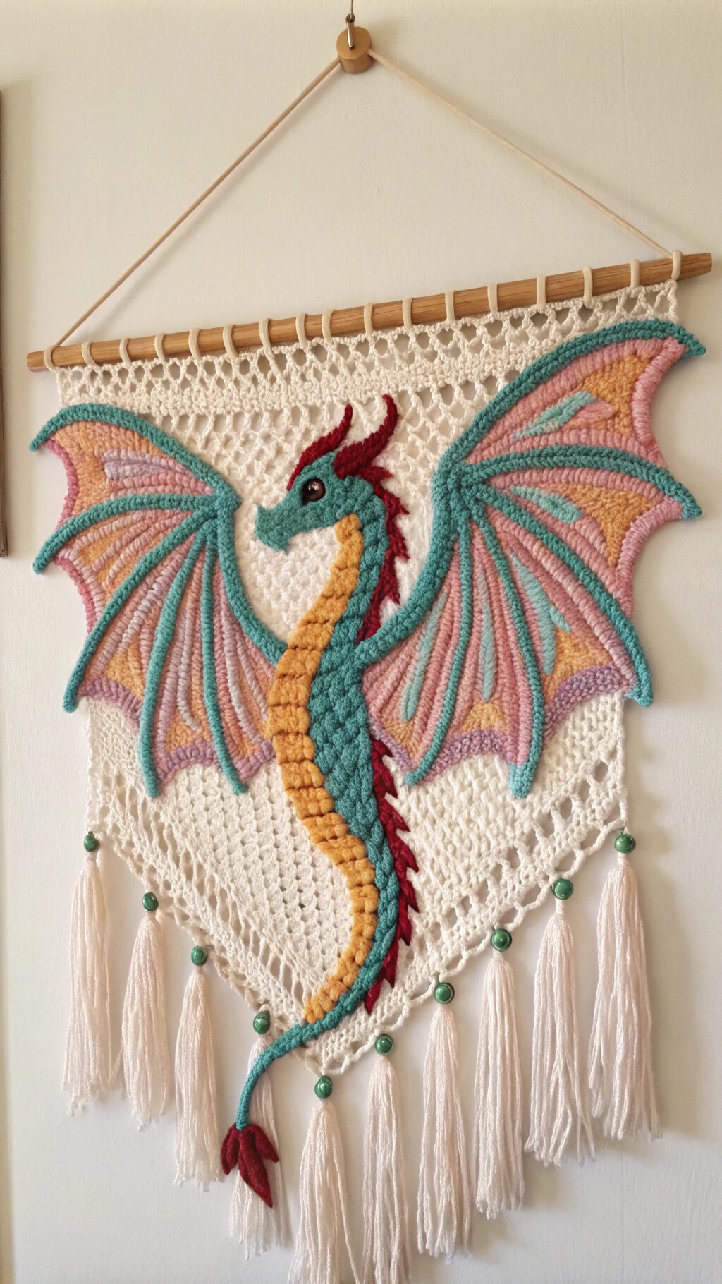 Winged Dragon Wall Hanging
