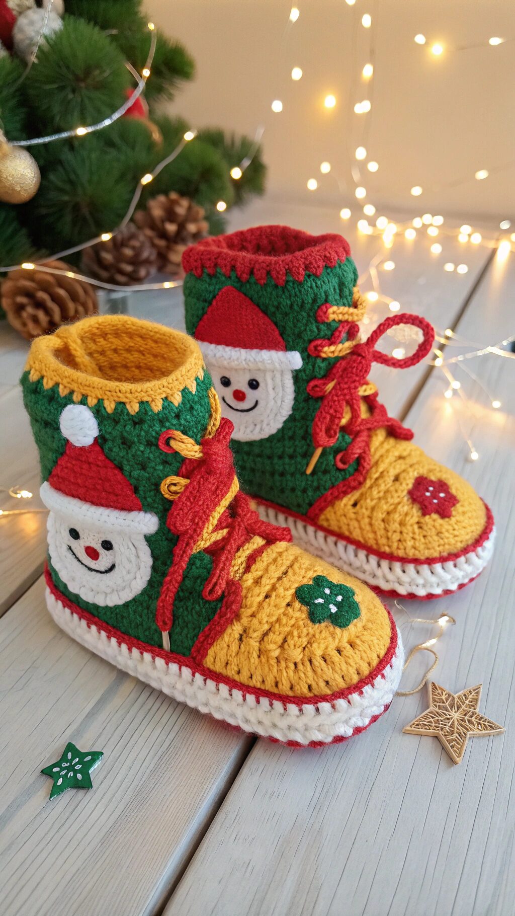 Festive Holiday Booties