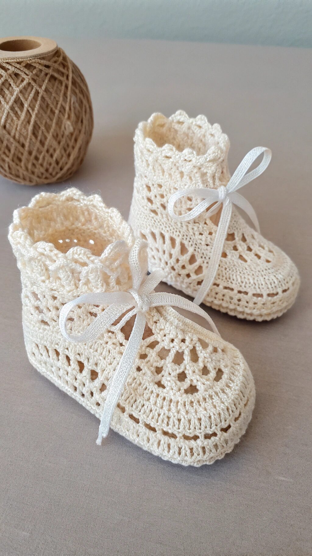 Vintage Lace Booties