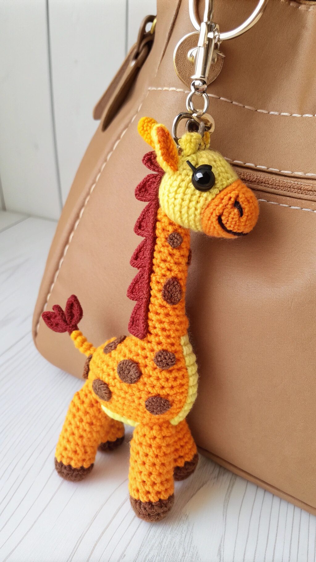 Giraffe Bag Charm