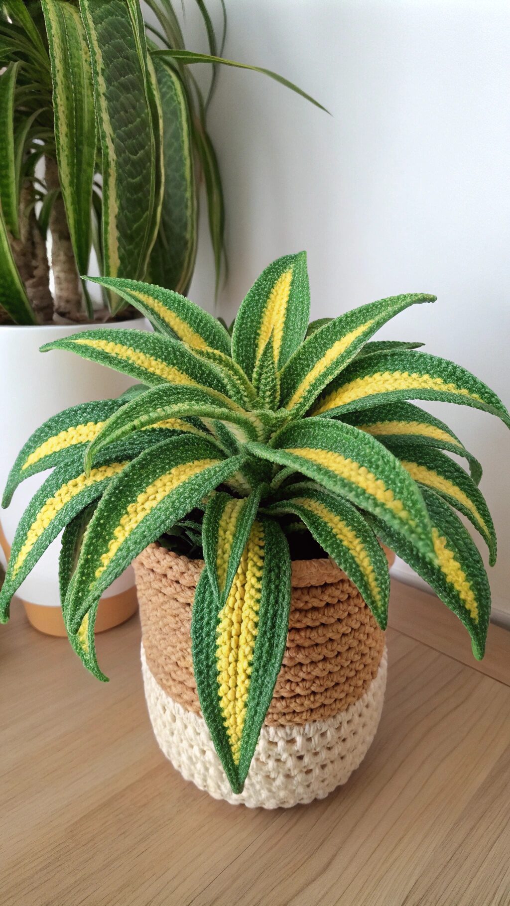 Crochet Spider Plant