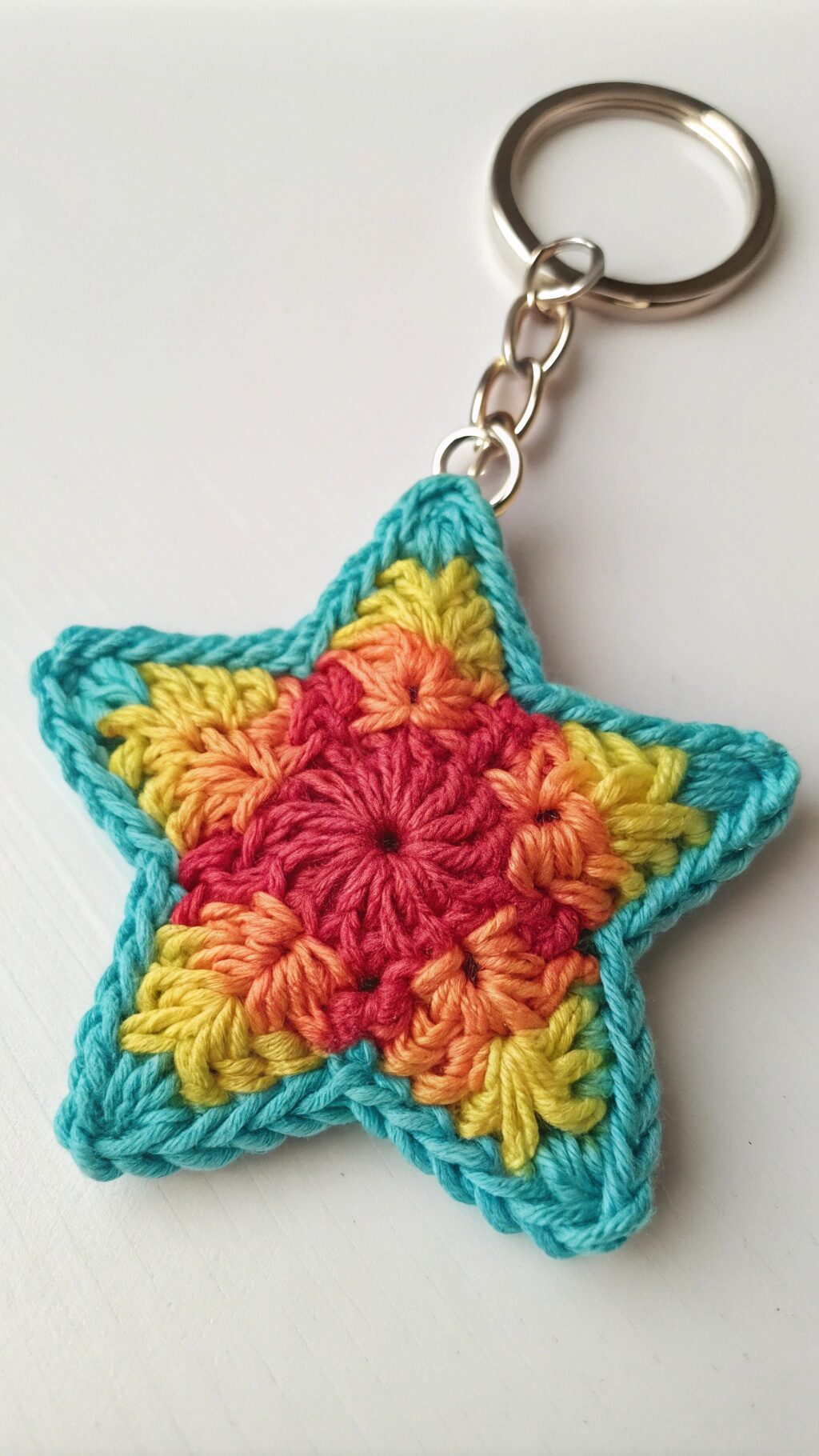 Star Stitch Keychain