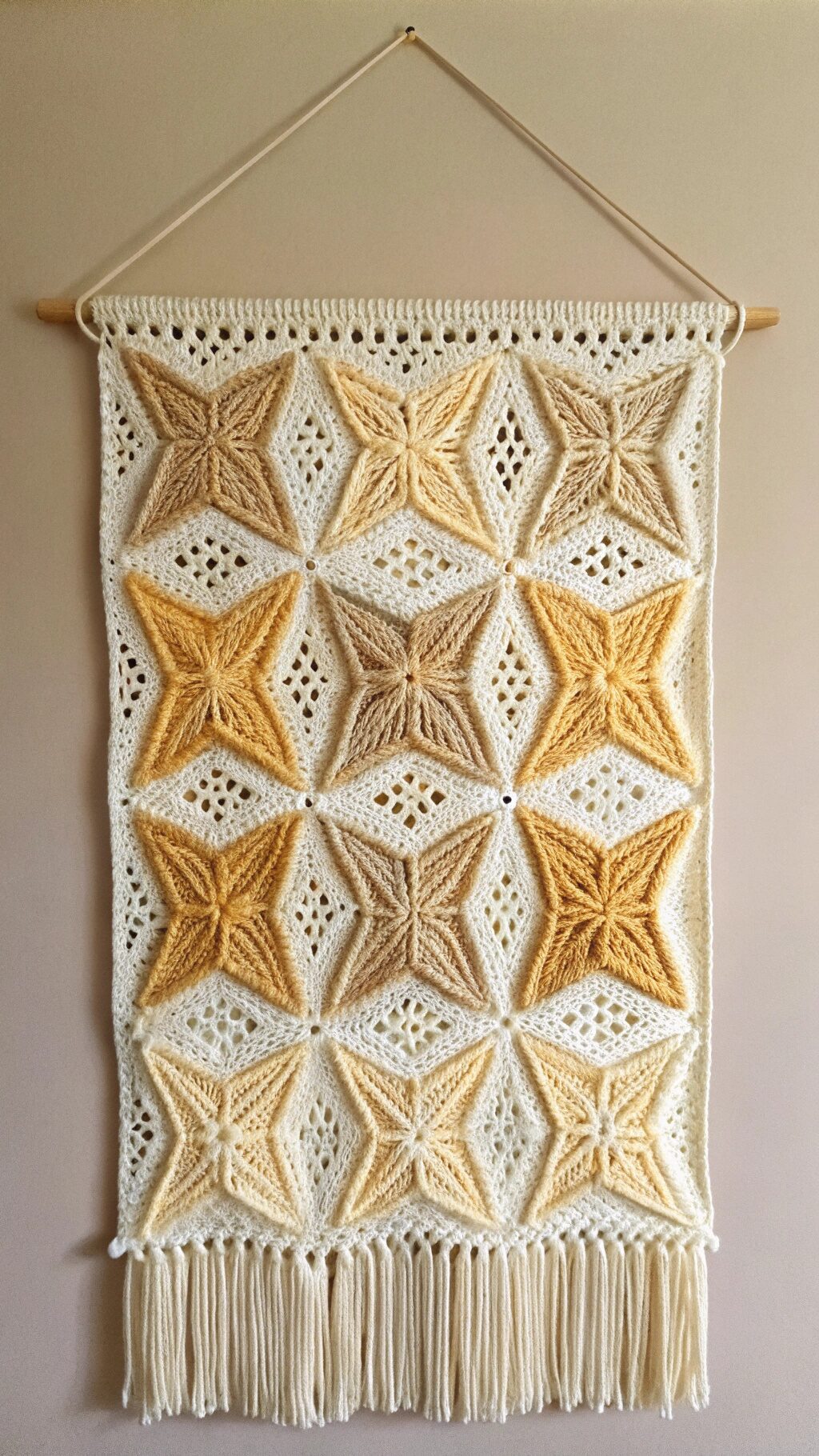 Star Stitch Wall Hanging