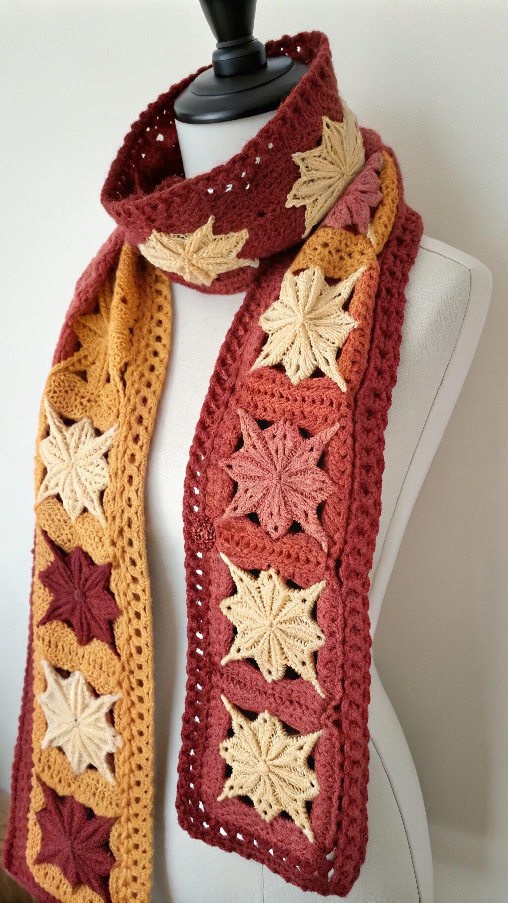Star Stitch Infinity Scarf