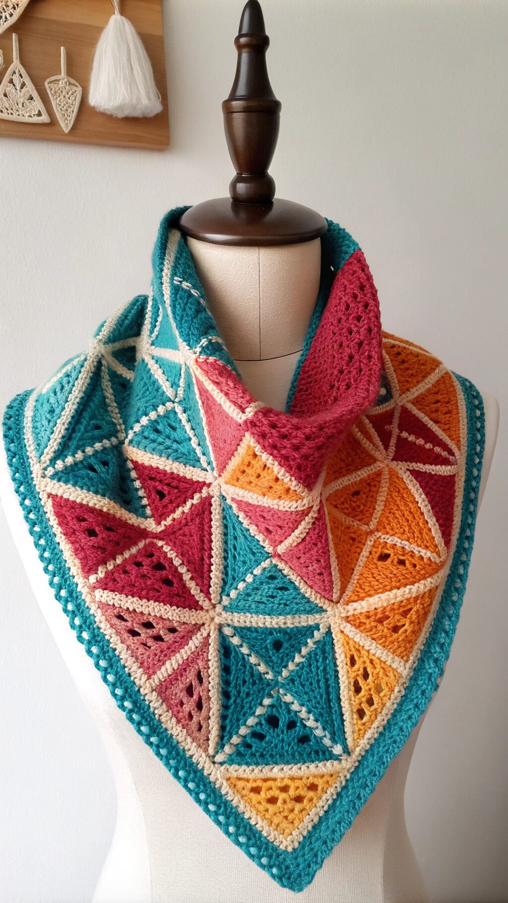 Geometric Triangle Pattern