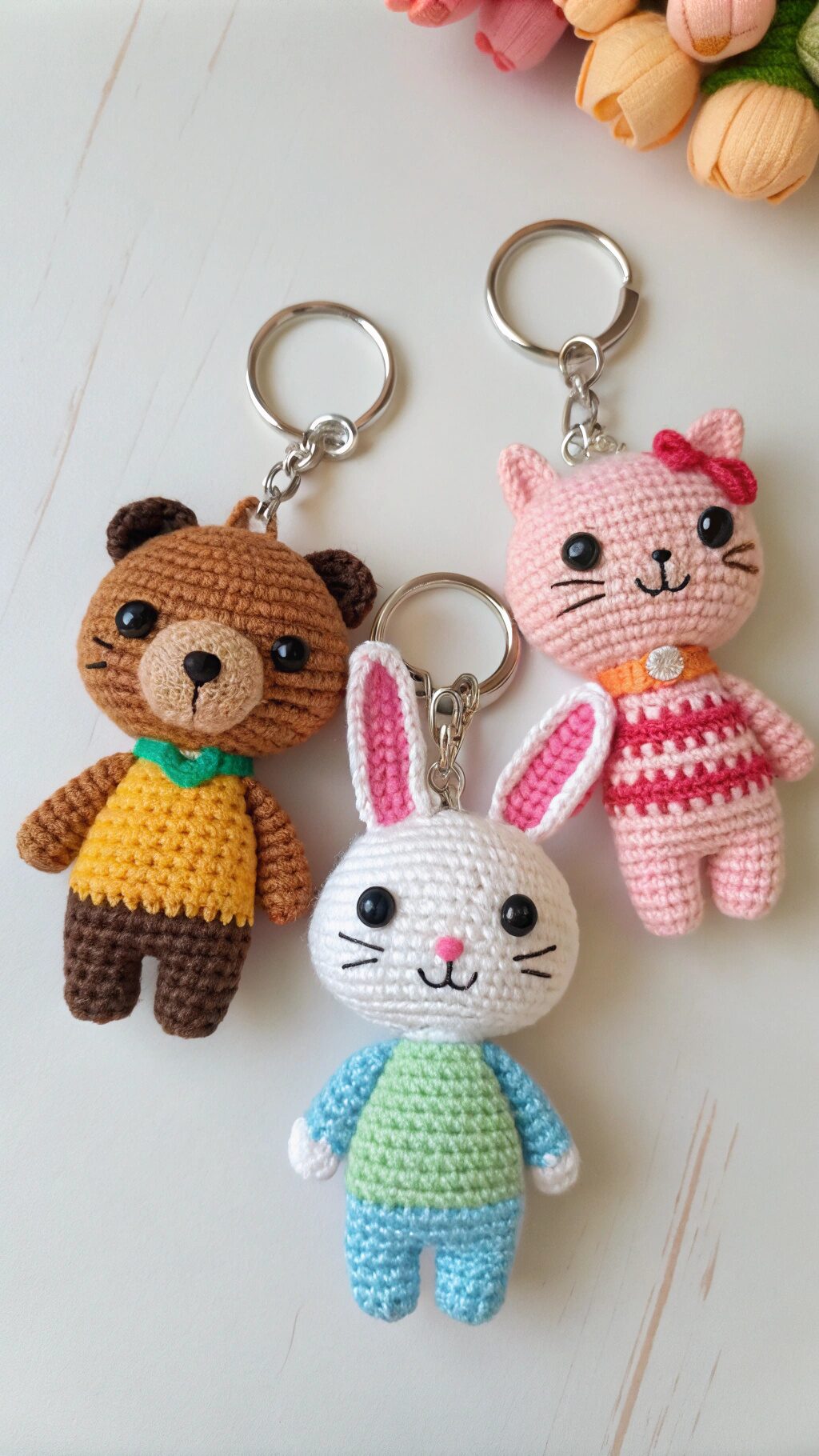 Adorable Animal Keychains