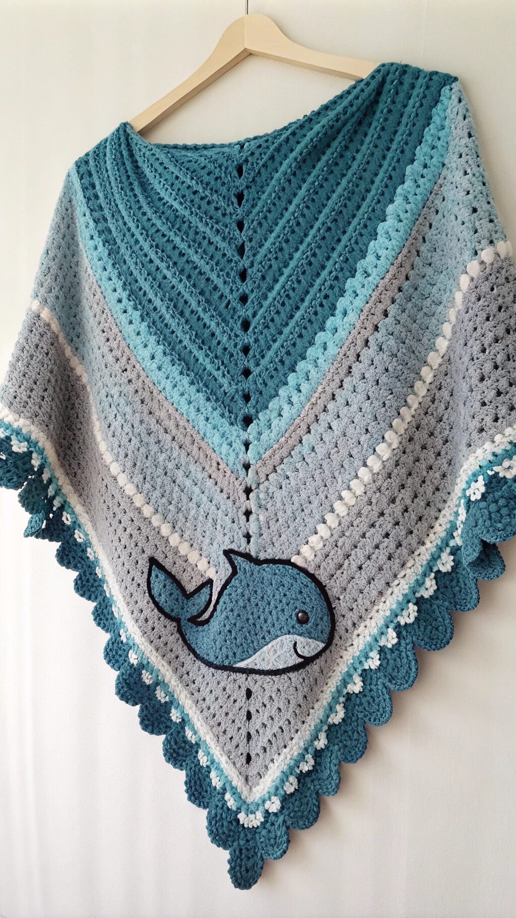 Elegant Whale Shawl