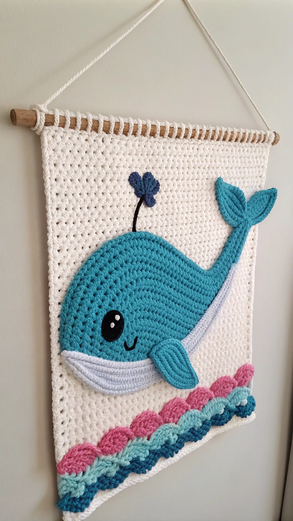 Detailed Whale Wall Art
