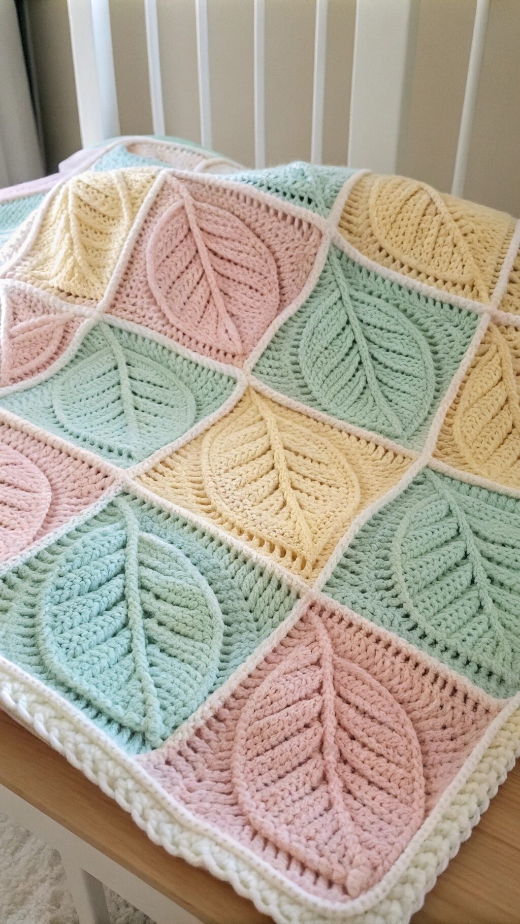 Leafy Baby Blanket