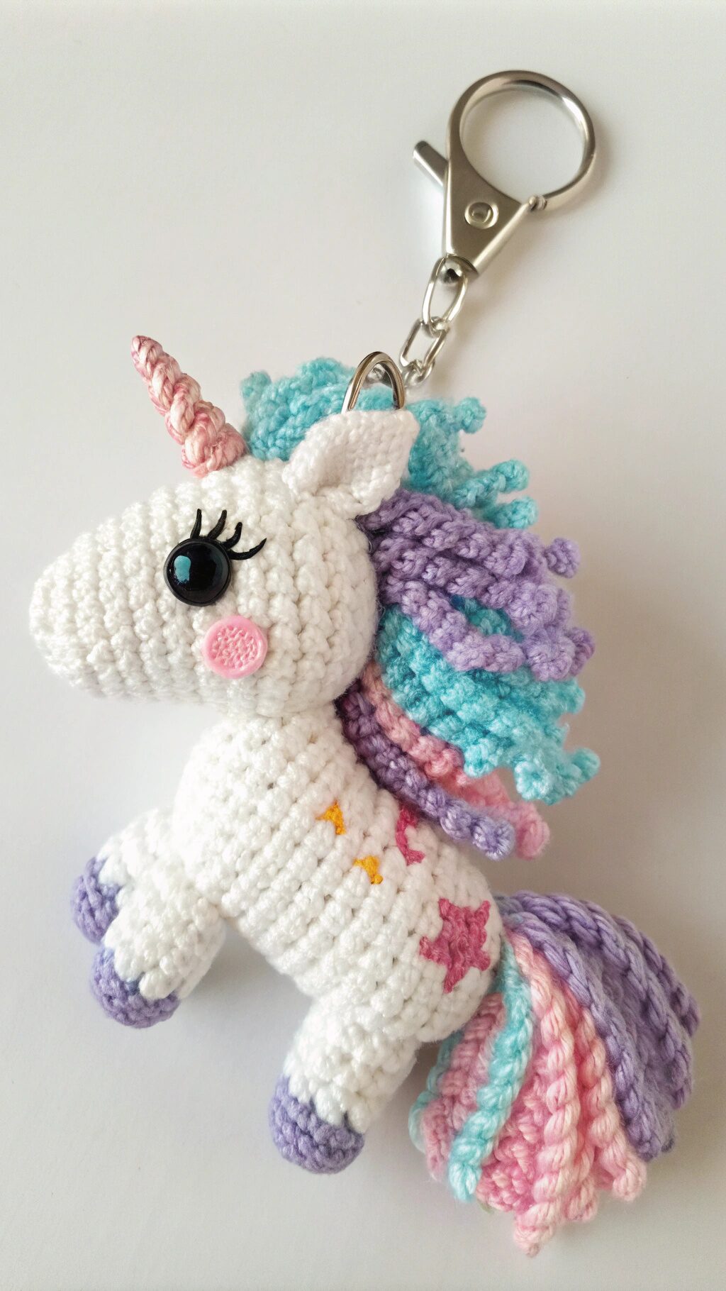 Mini Unicorn Keychain
