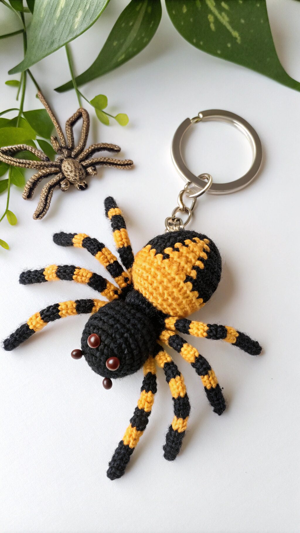Spider Keychain Pattern