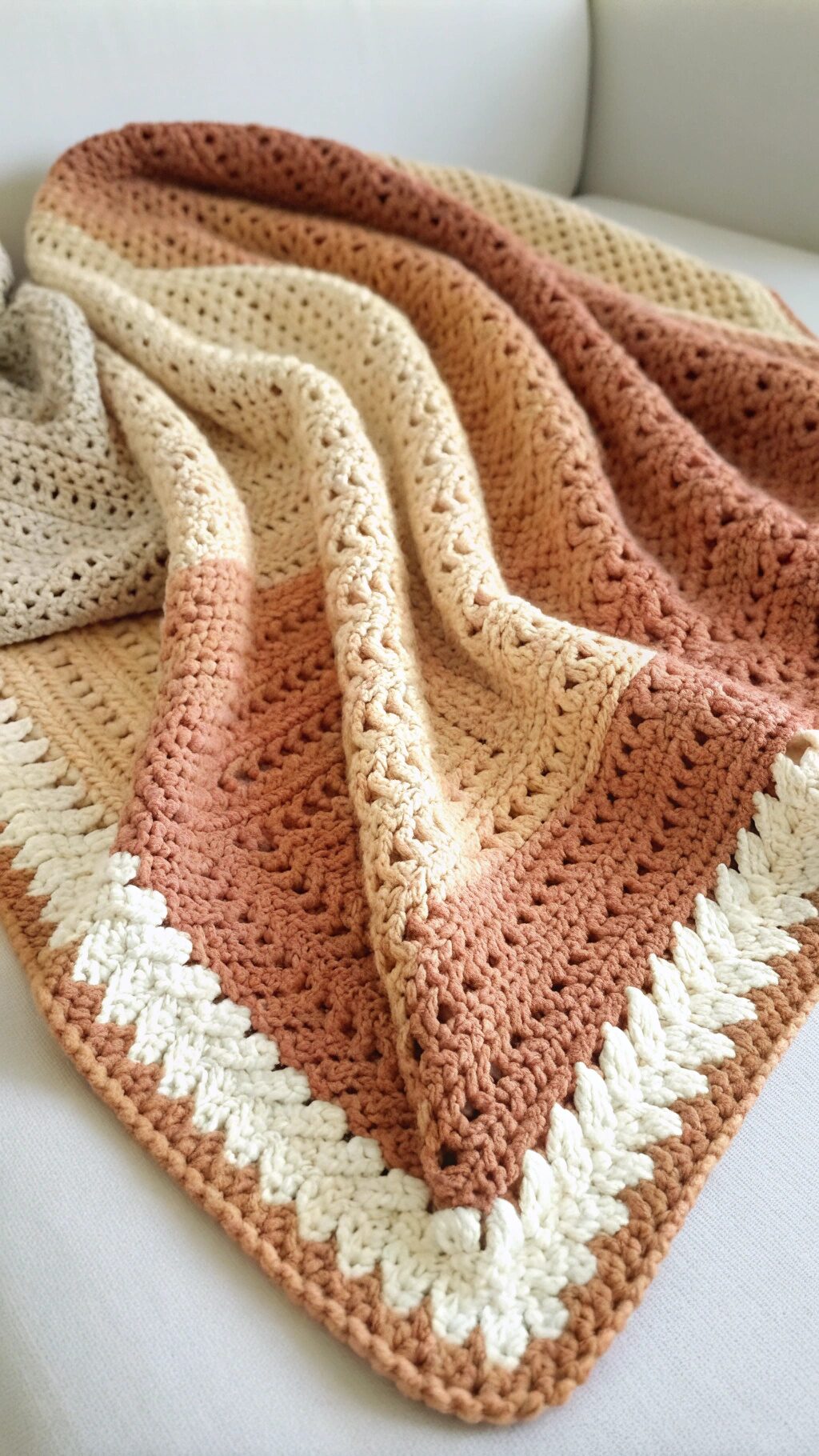 Basic V-Stitch Blanket
