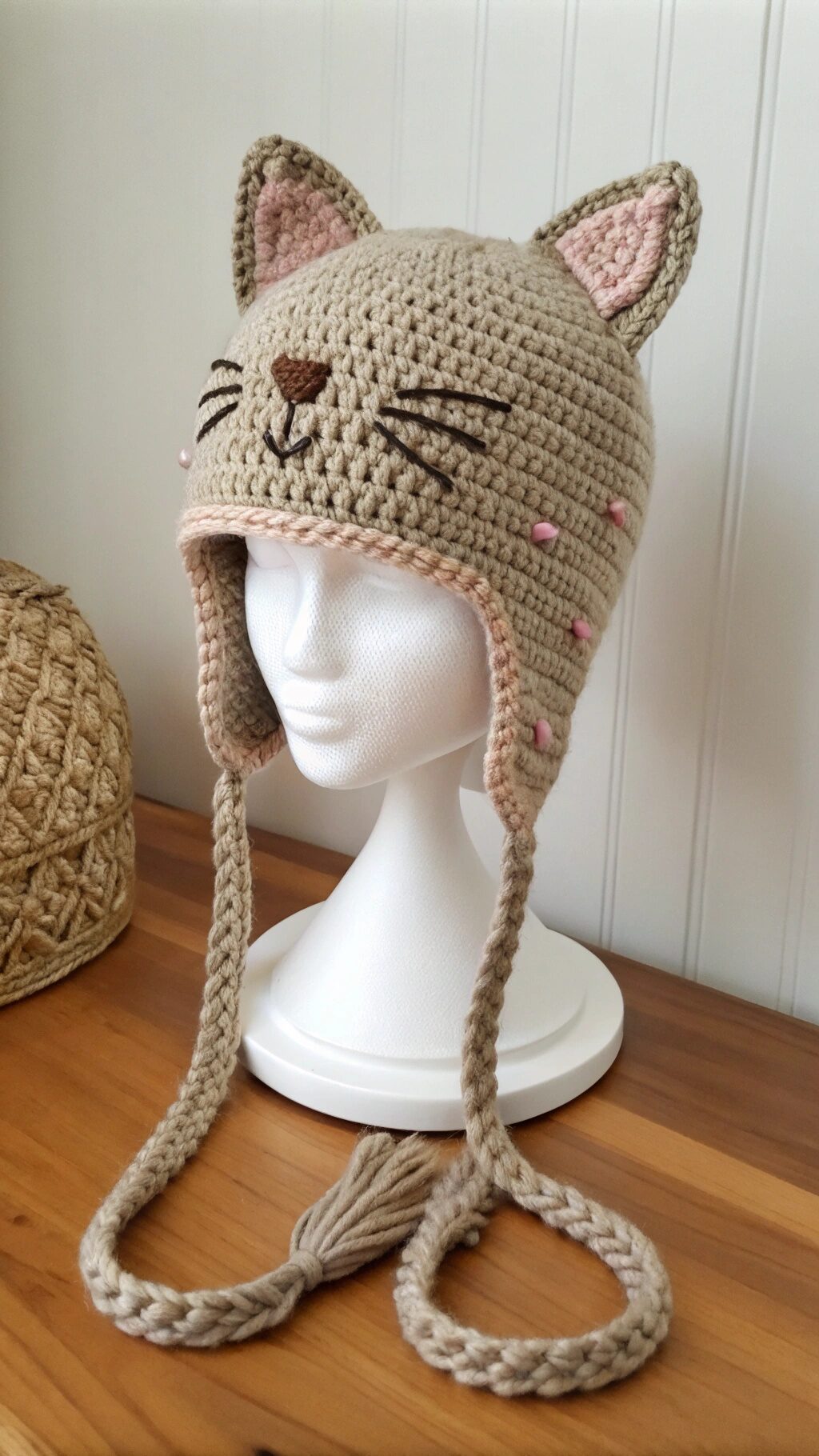 Vintage-Inspired Cat Hat