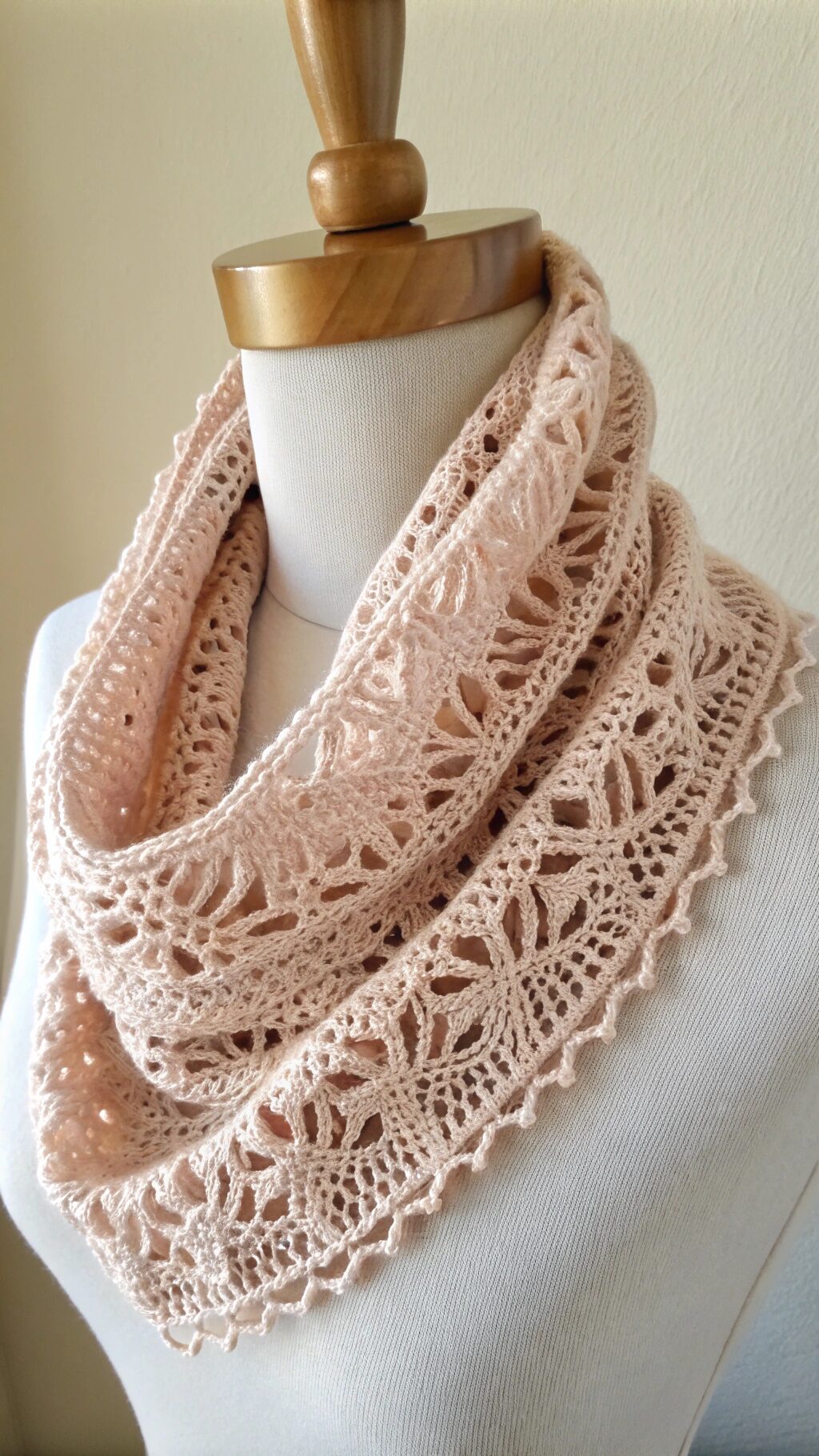 Lace Crochet Cowl
