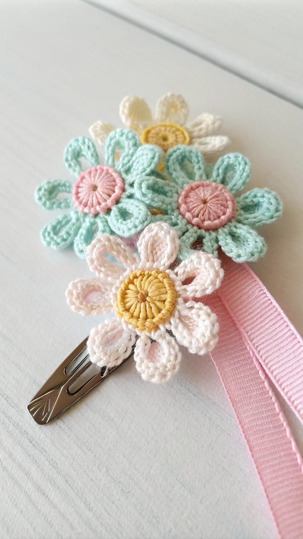 Charming Daisy Hair Clip