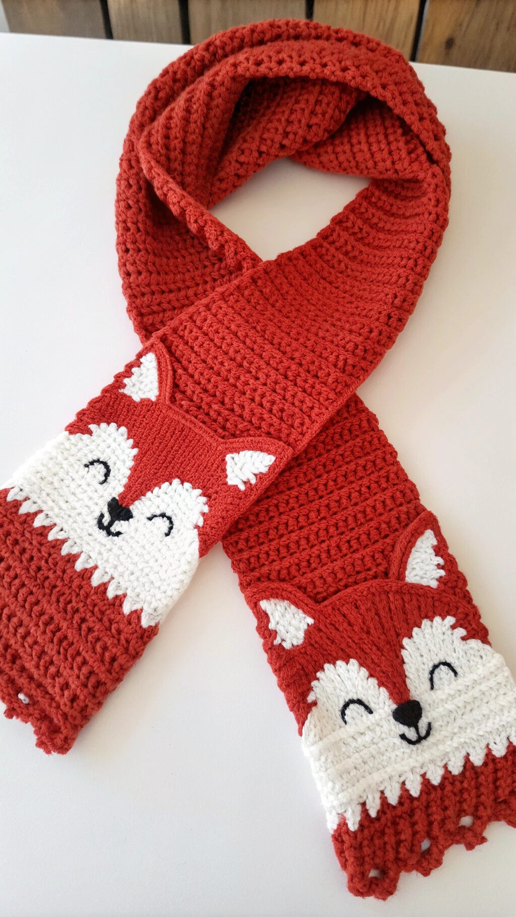 Fox Scarf Design