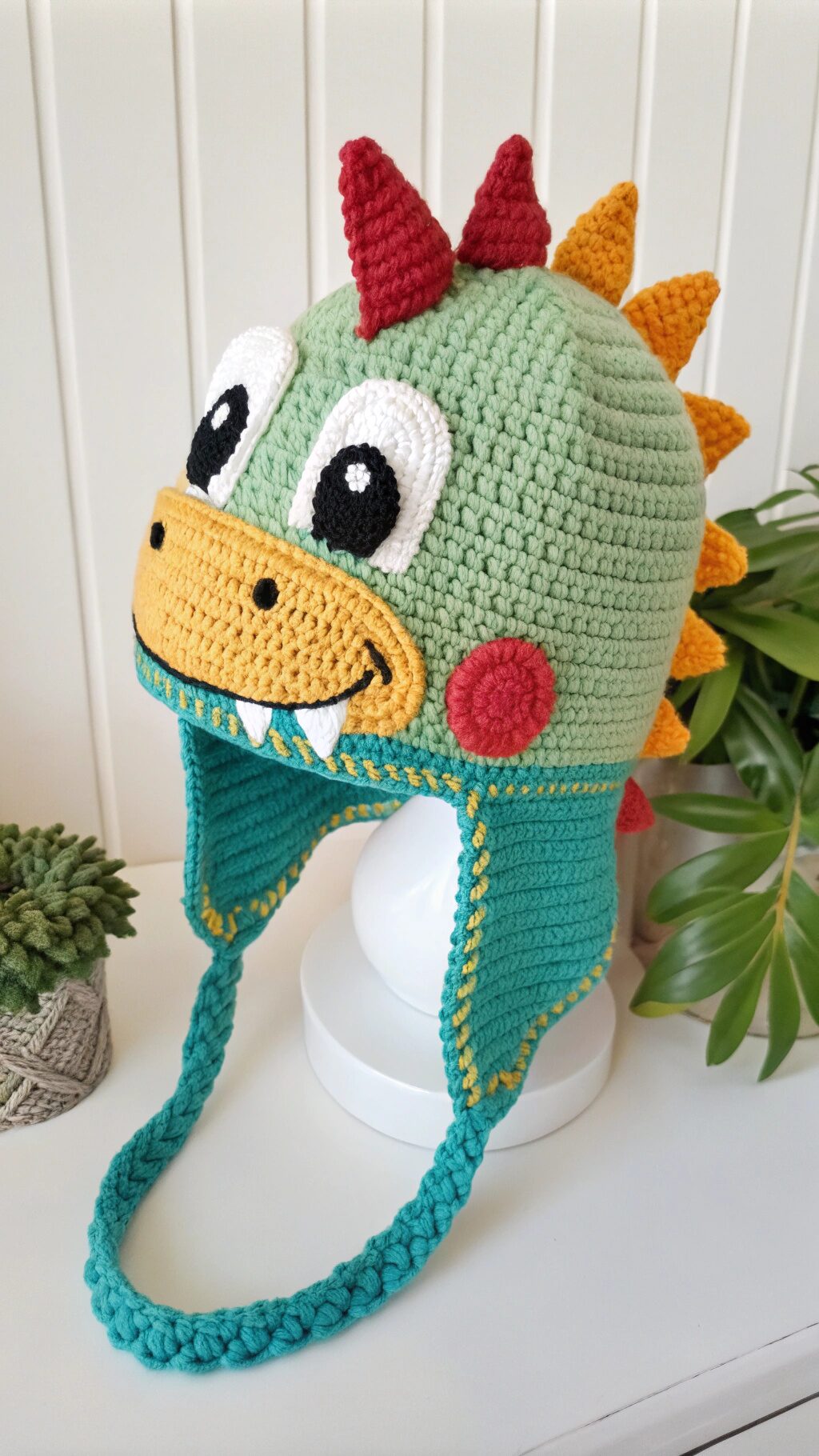 Dinosaur Hat Crochet Pattern