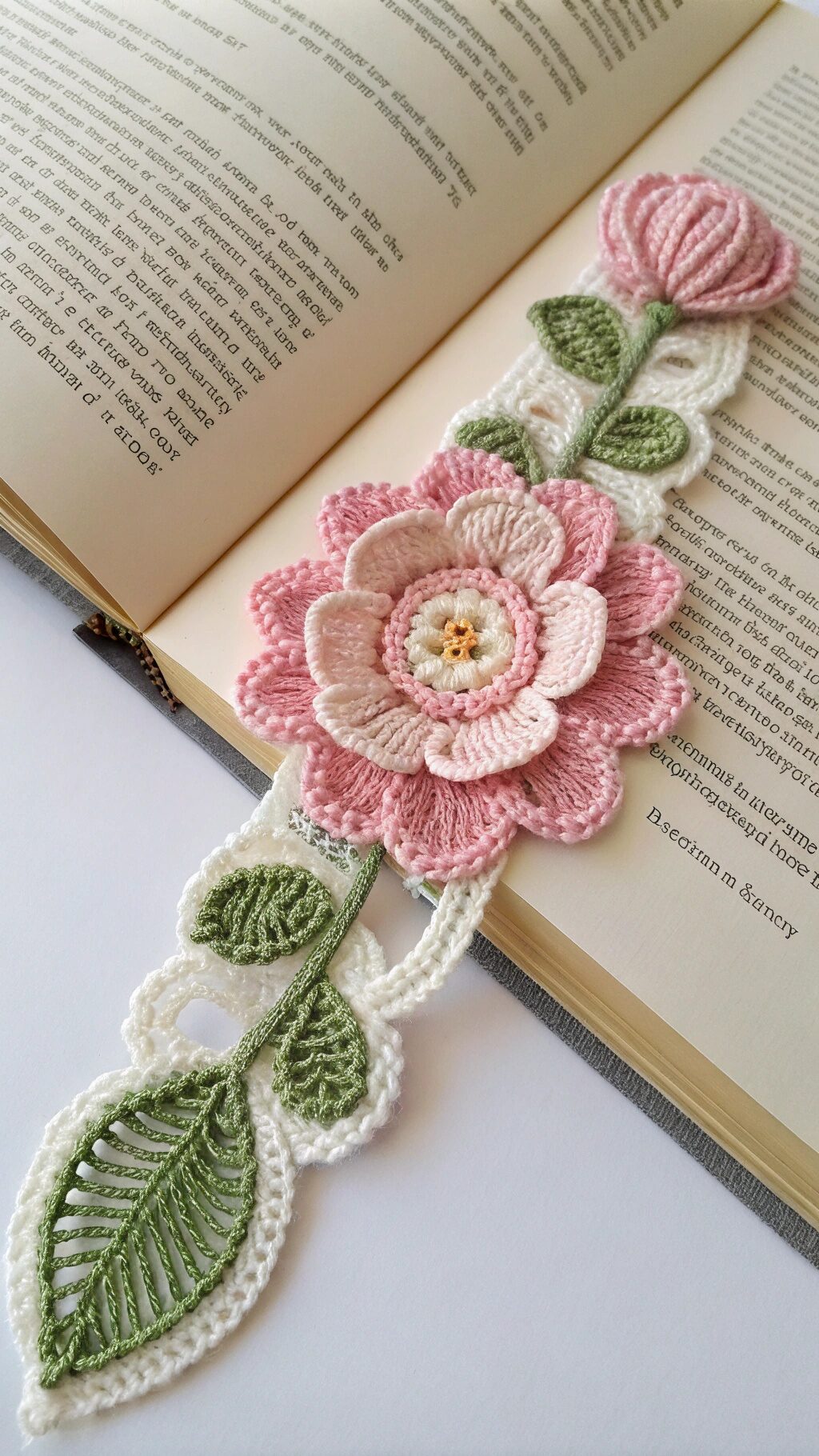 Exquisite Peony Bookmark