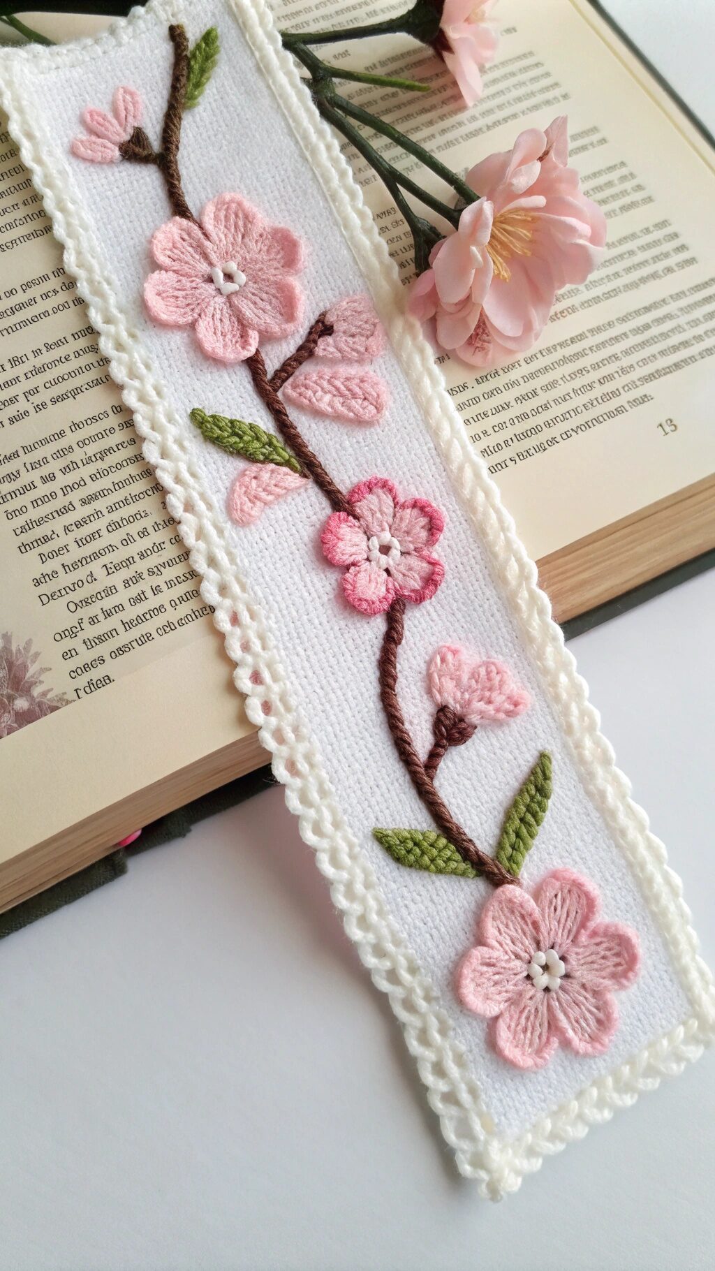 Lovely Cherry Blossom Bookmark