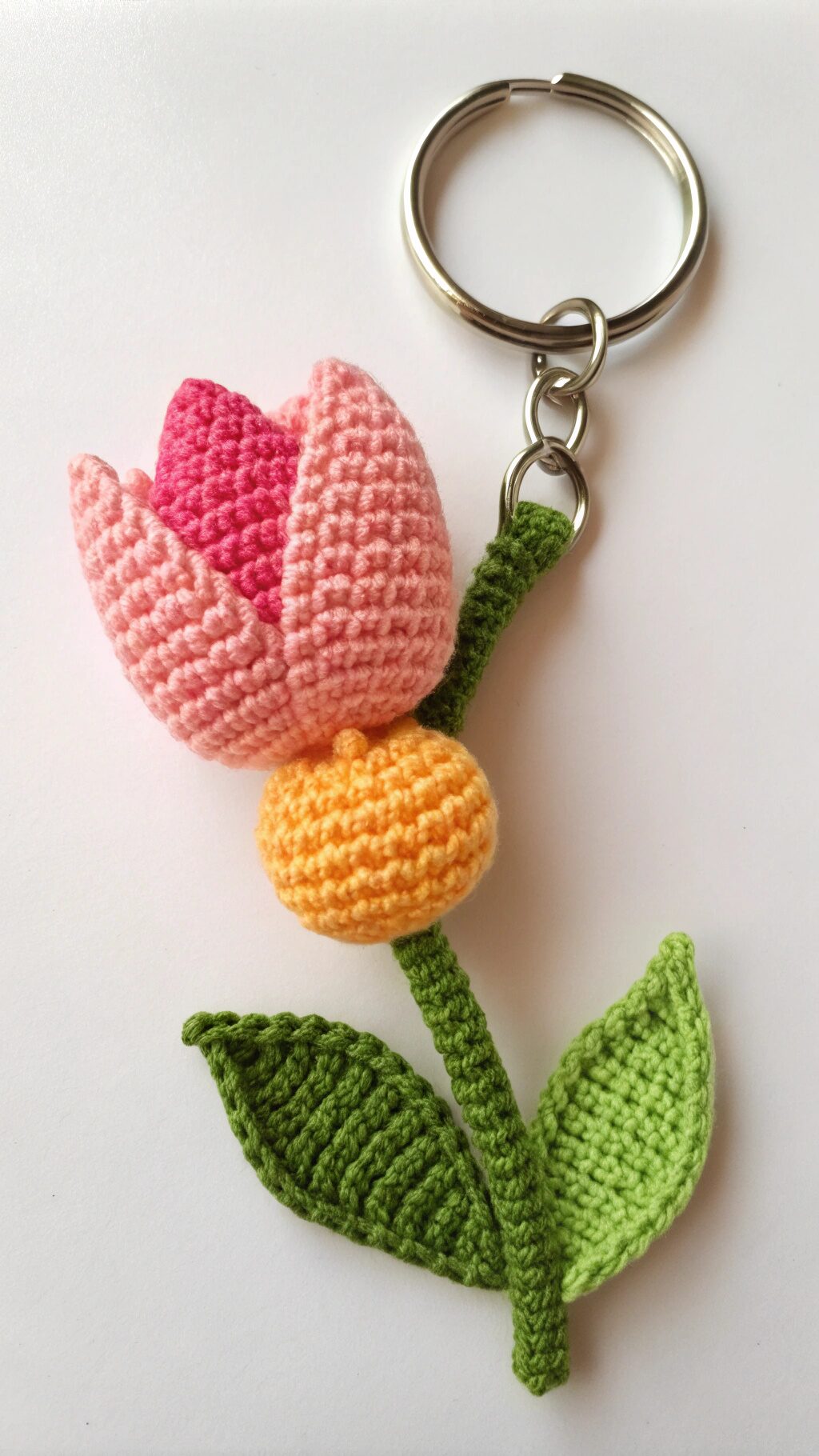 Mini Tulip Keychain Design