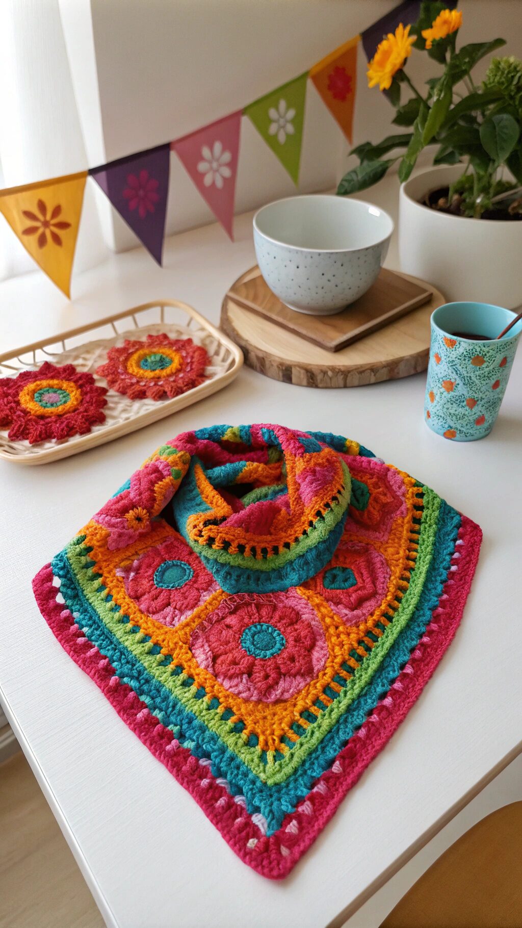 Festival Ready Crochet Bandana