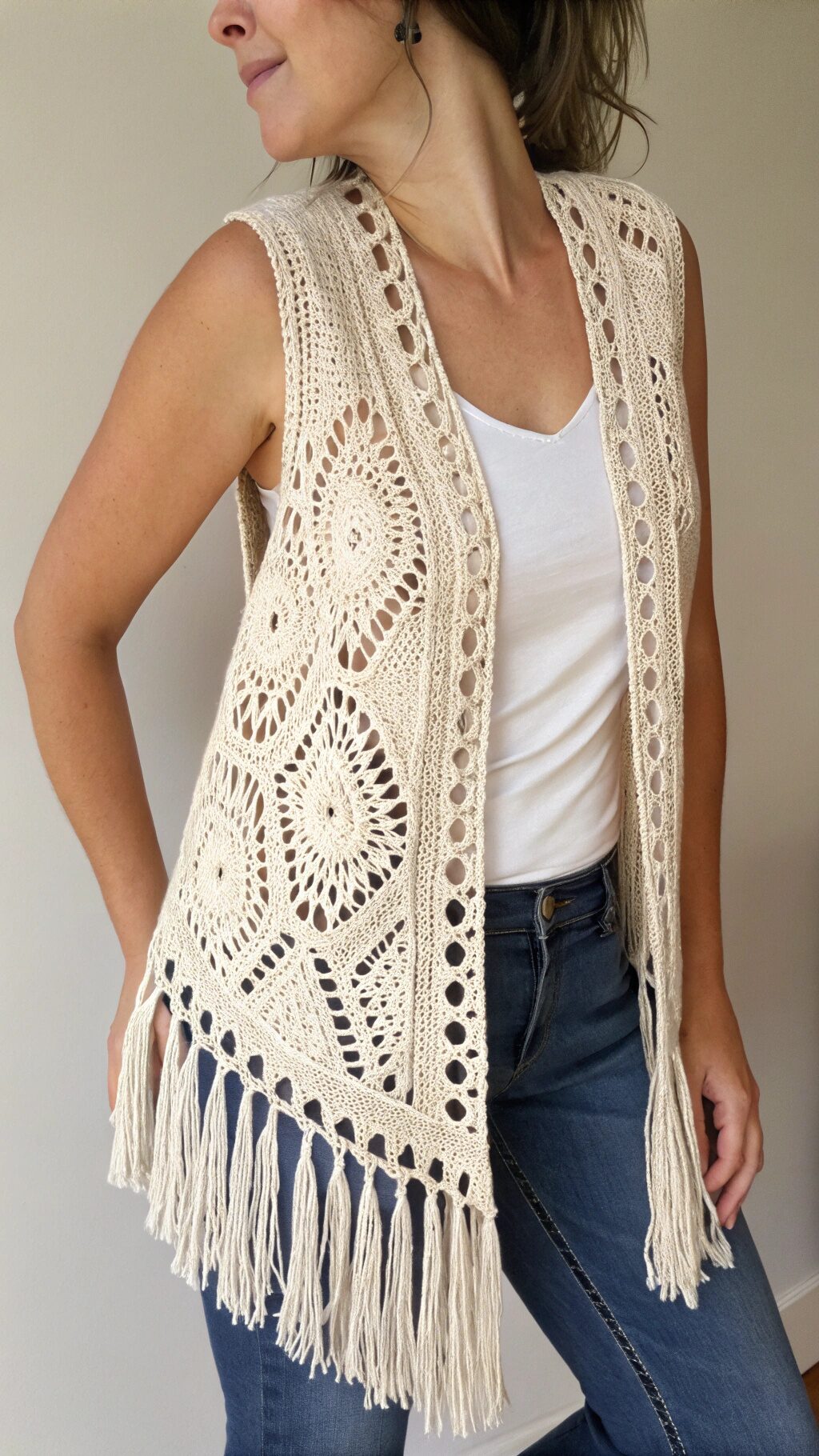 Statement Fringe Vest