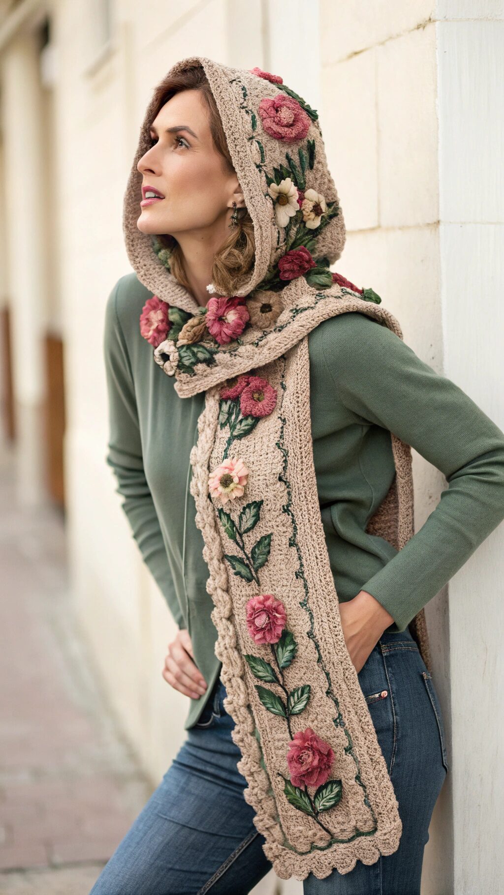 Floral Embellished Design