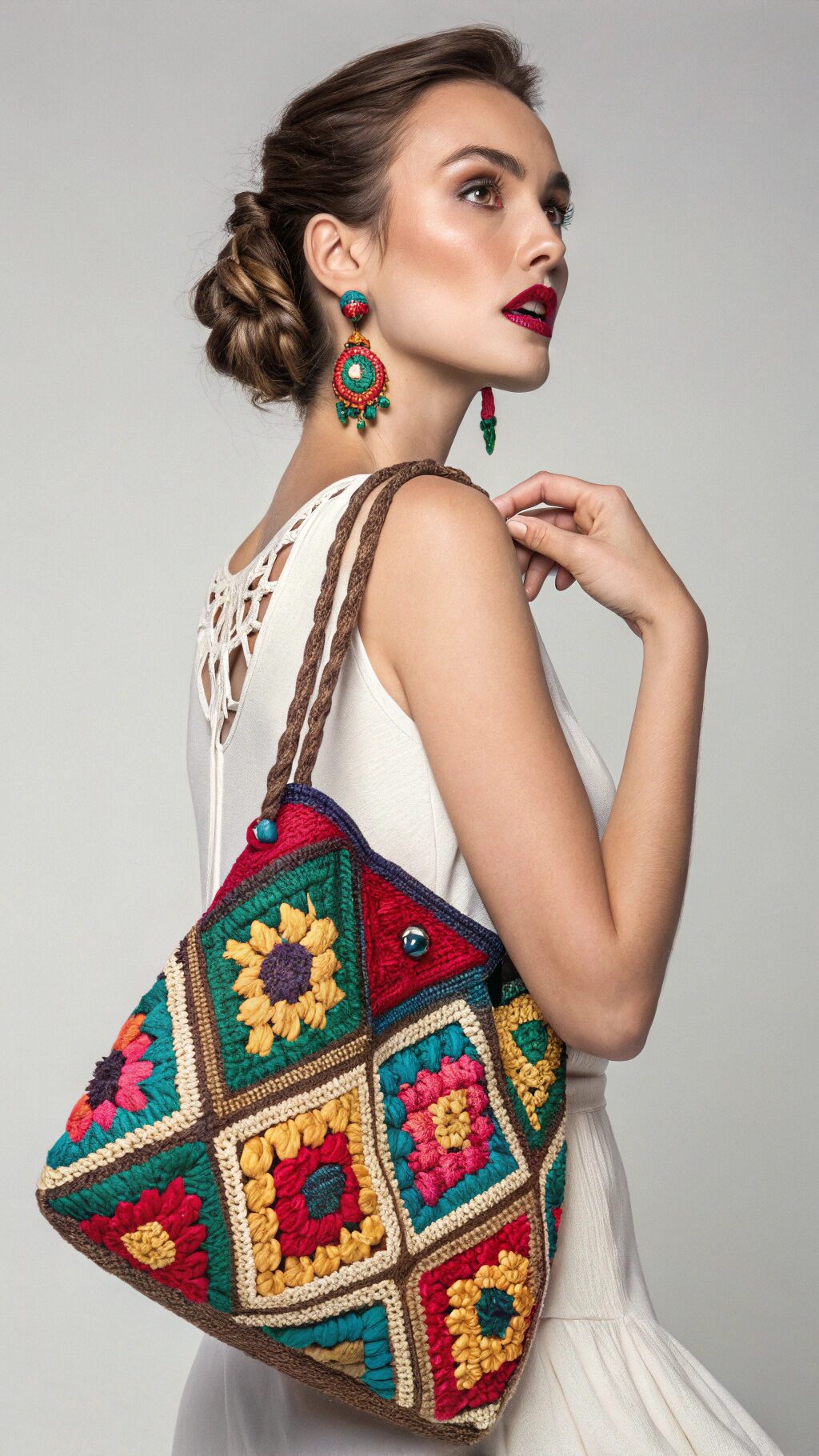 Unique Geometric Pattern Bag