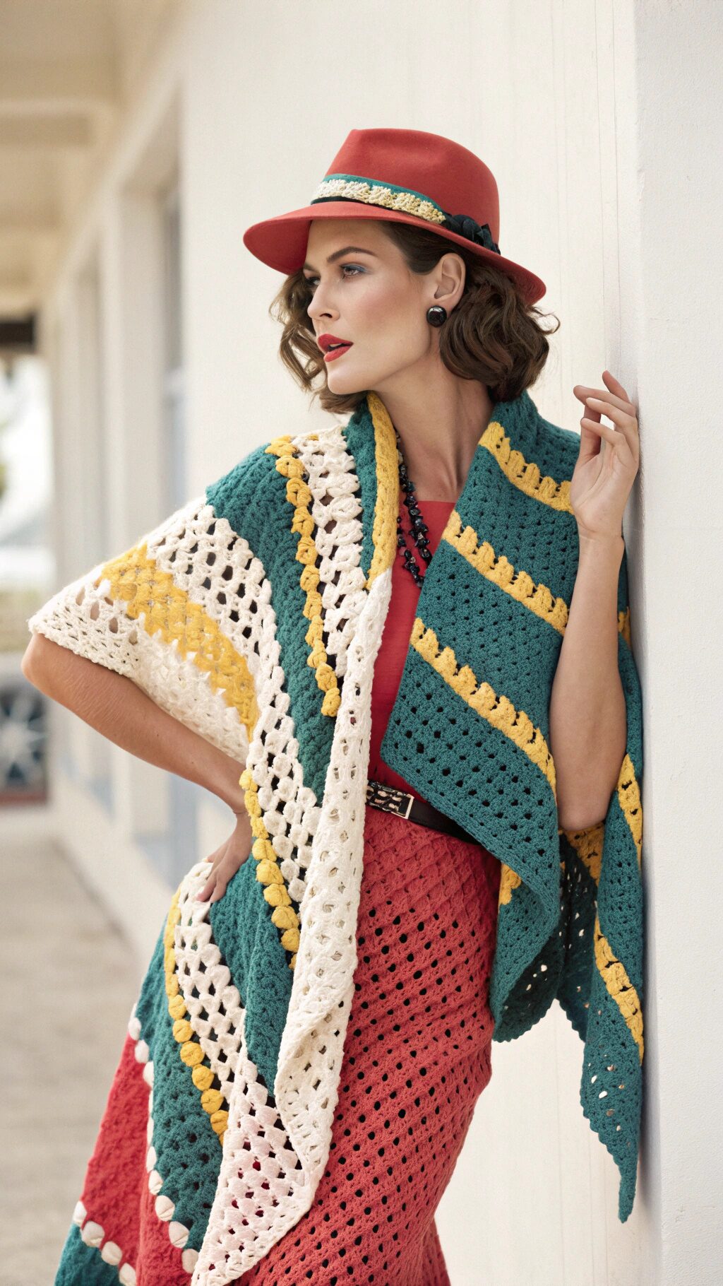 Reversible Two-Tone Wrap