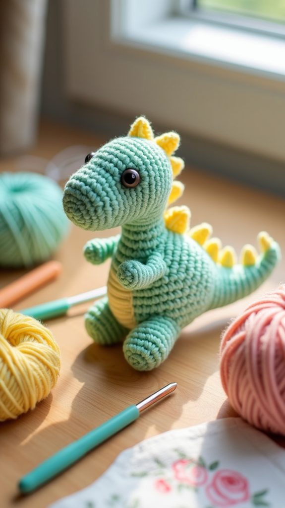 infant dinosaur toy rattle
