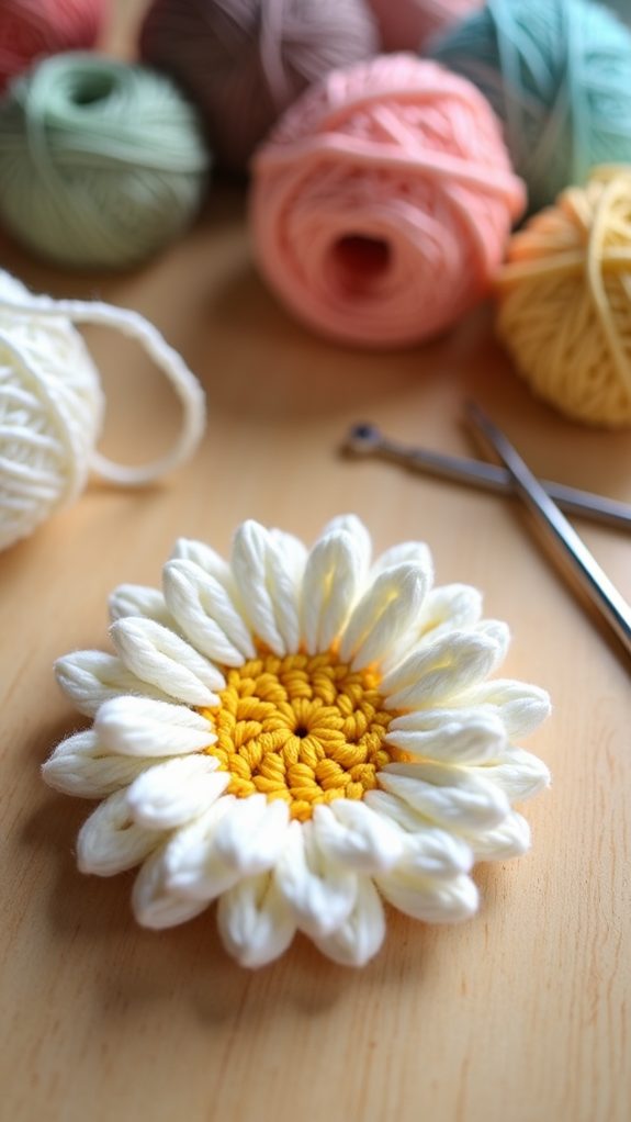 intricate floral design layers