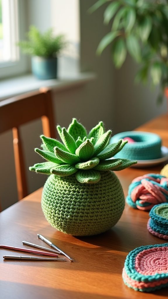 intricate haworthia leaf design