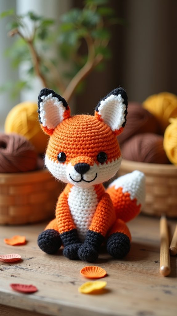 joyful small fox