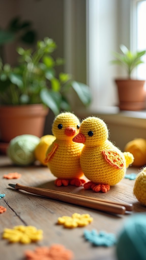 joyful yellow birds