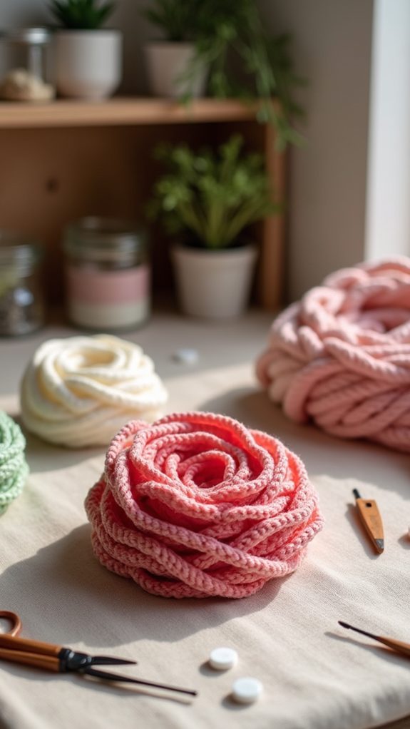 layered floral pattern design