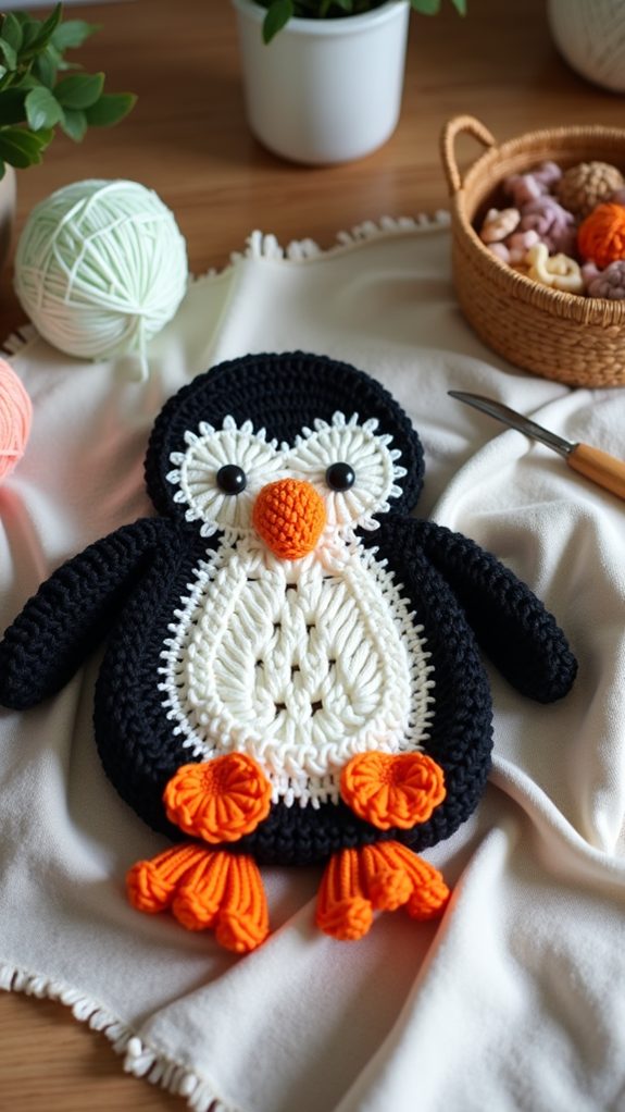 penguin sweater crochet pattern