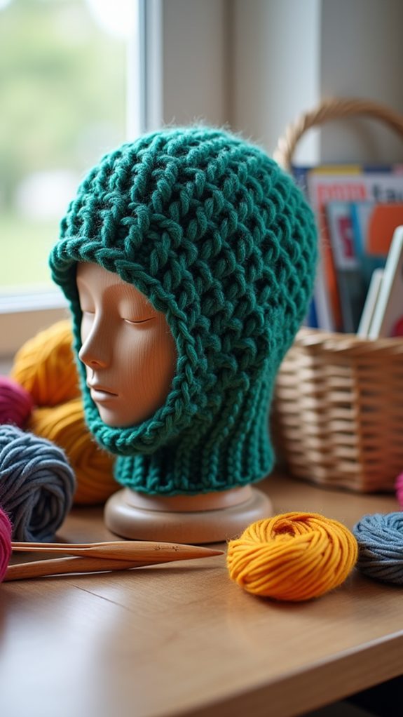 personalized crochet face mask